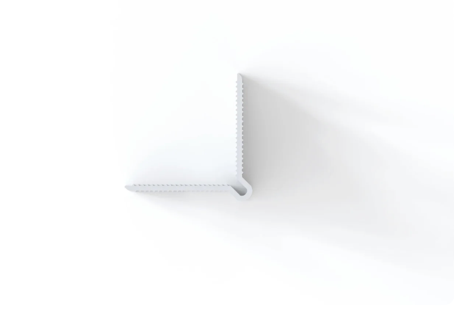 Paraspigolo in PVC Testa Arrotondata – Profili Angolari 2,8 ml