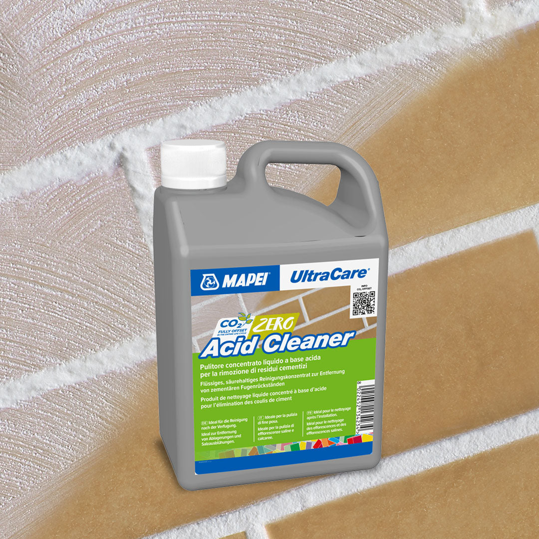 Mapei Ultracare Acid Cleaner – Pulitore Acido Concentrato per Residui Cementizi