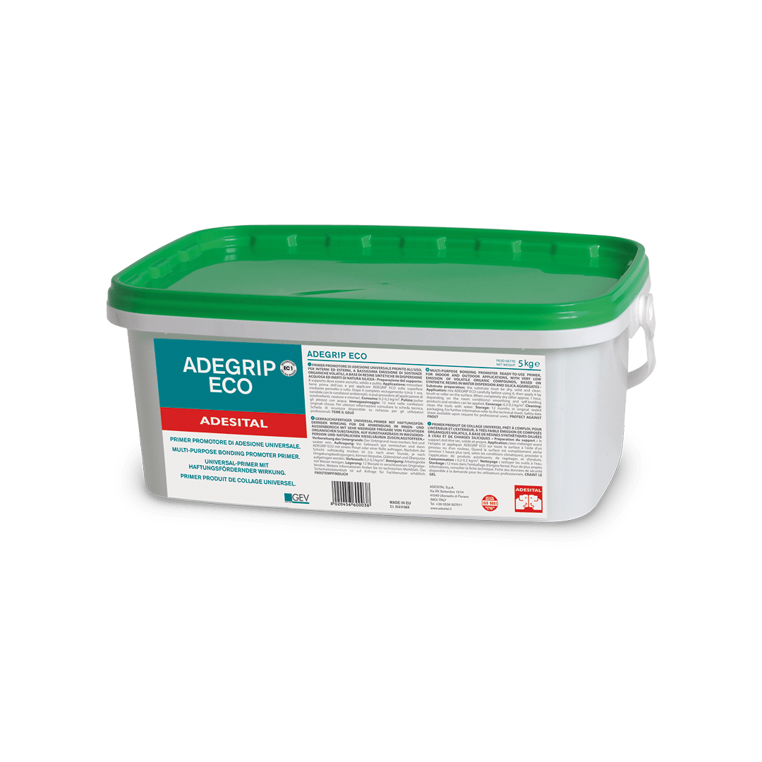 Adesital Adegrip Eco – Apprêt acrylique pour supports difficiles