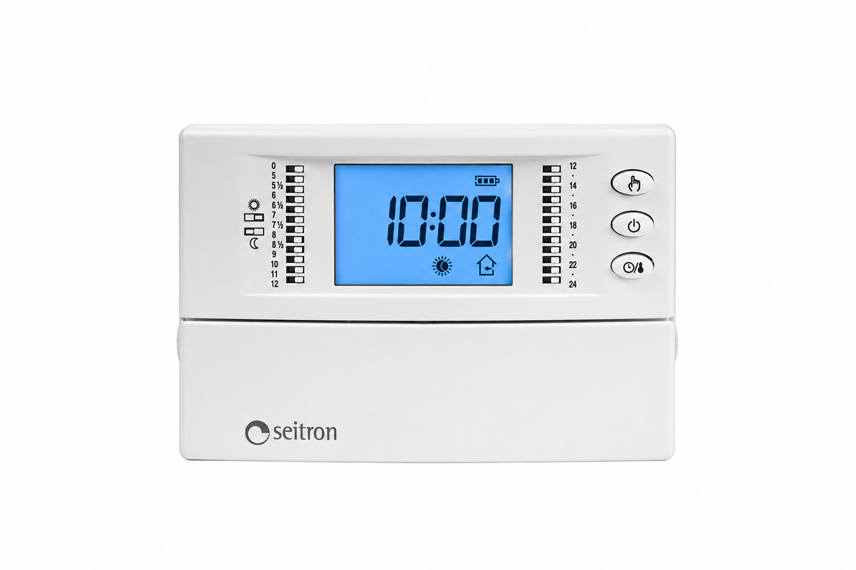 Cronotermostato Digitale Giornaliero Seitron Freetime Plus Programmabile