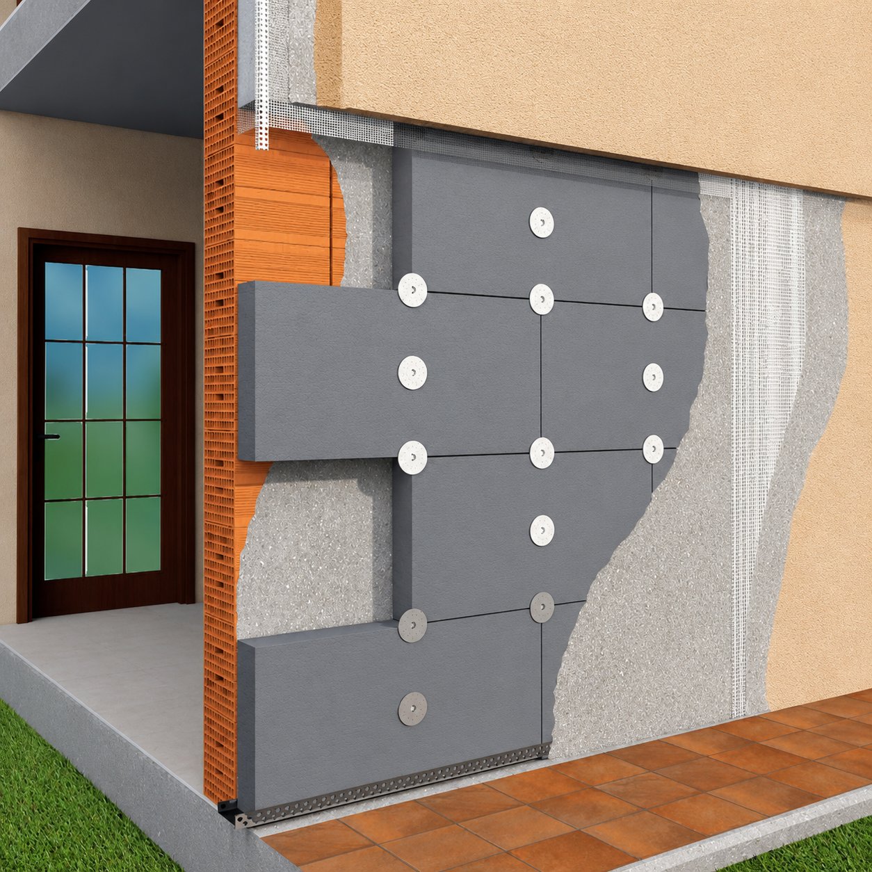 Pannello EPS - Spessore 4 cm - 100x50 cm - Isolante Termico Polistirolo Espanso – Pacco da 7,5 mq (15 Lastre)