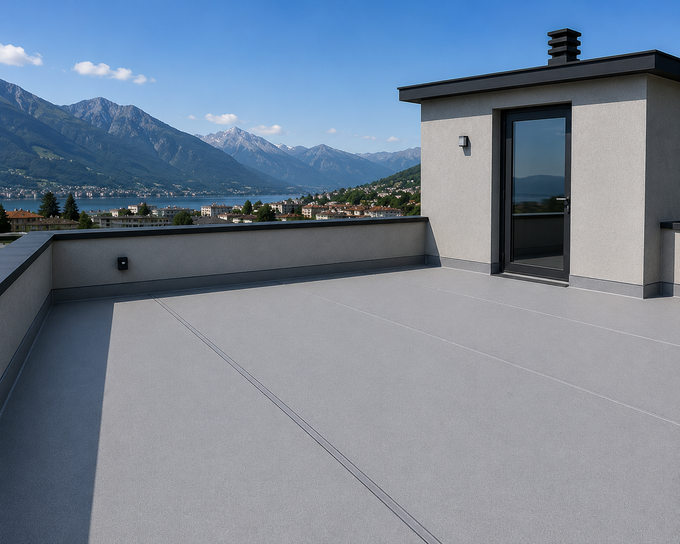 Membrana Bitume Polimero Impermeabilizzante Ardesiata 4 mm (-10 °C) – Rotolo 10 m² – Guaina Bituminosa Elastomerica Grigia o Bianca