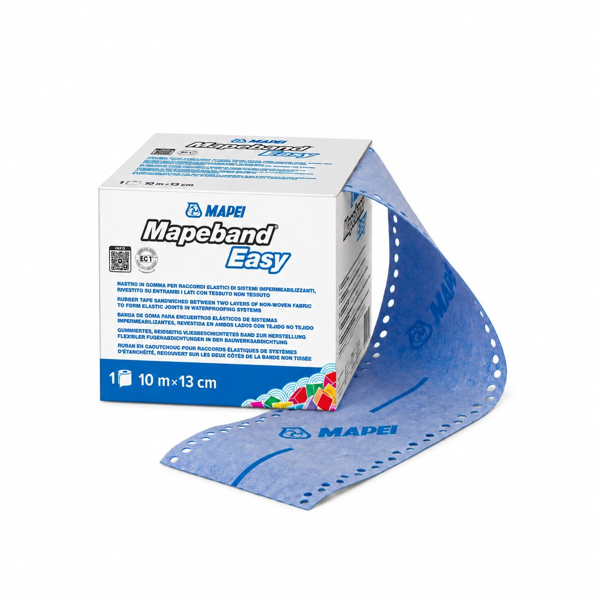 Mapei Mapeband Easy - Nastro Impermeabilizzante Elastico 13 cm x 10 mt