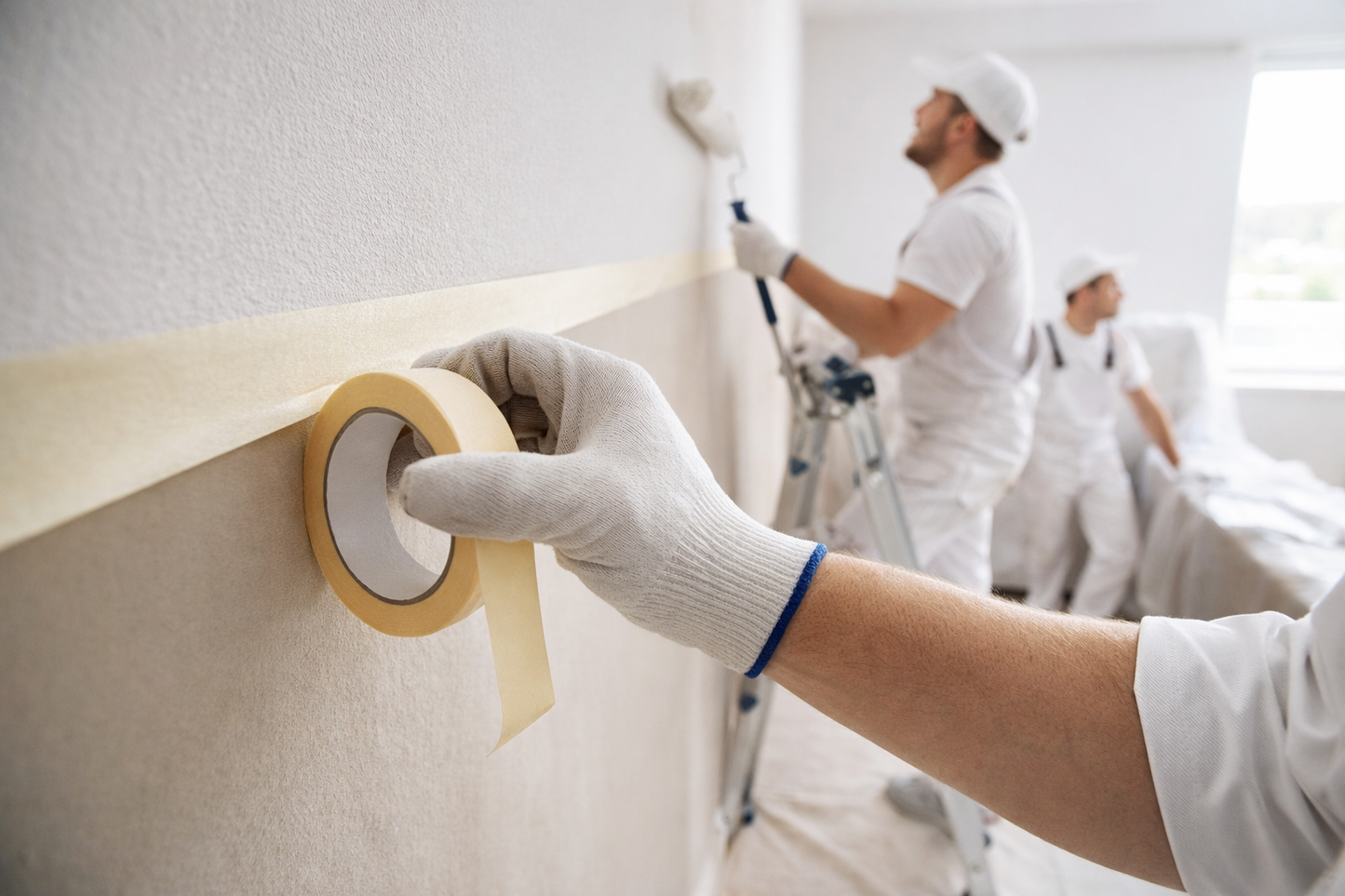 Nastro Carta per Mascheratura Pittura – 30 mm × 50 m / 50 mm × 50 m – Uso Generico