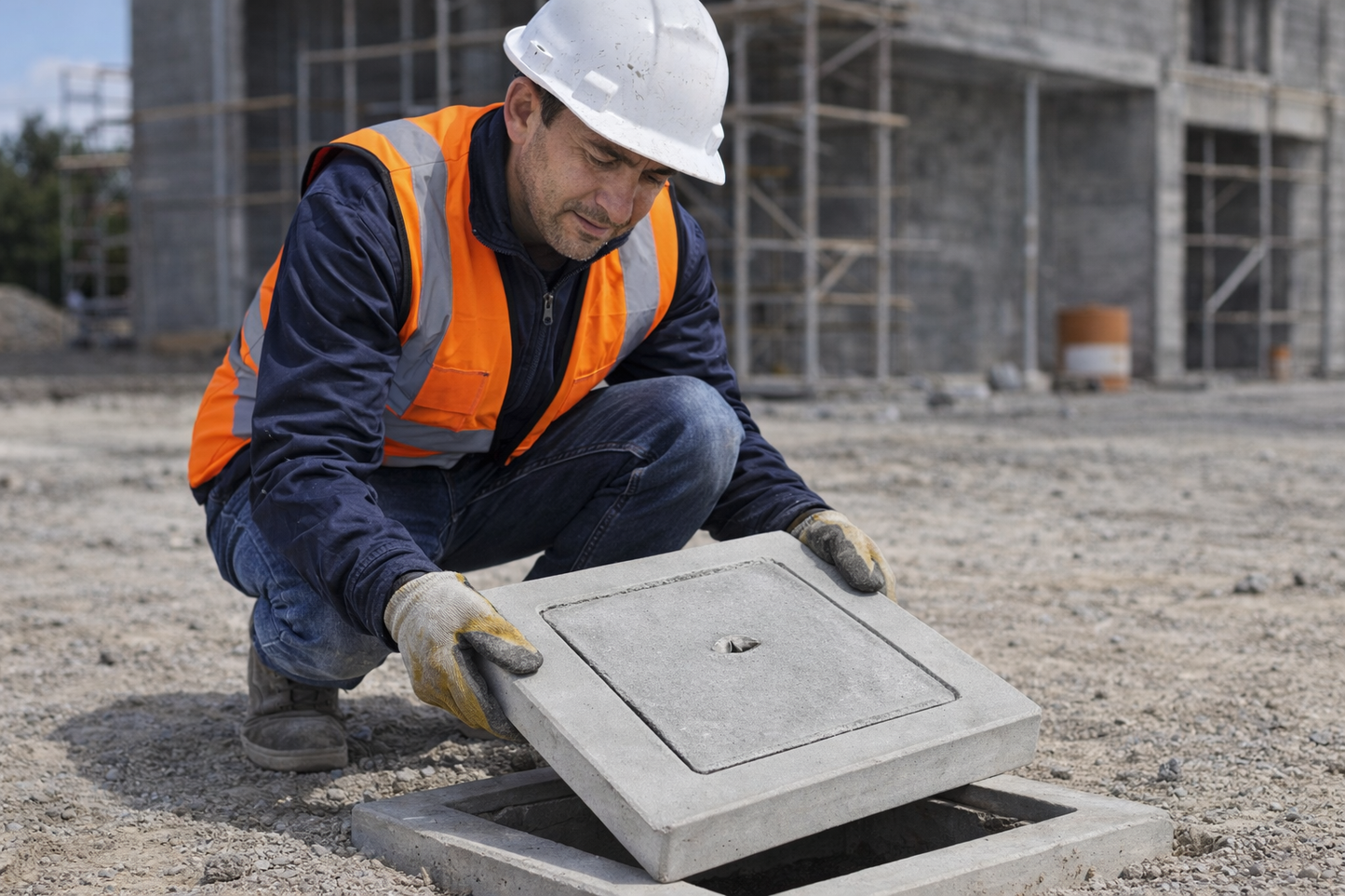 Chiusino in Cemento – Copertura Pozzetti