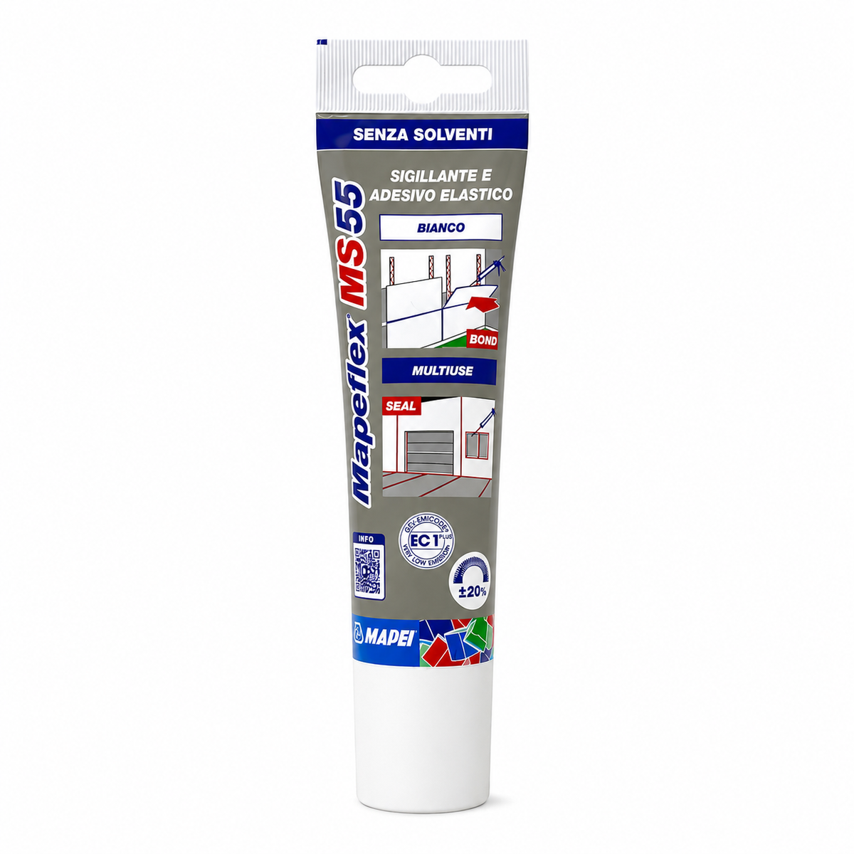 MAPEI Mapei Mapeflex MS 55 Sigillante e Adesivo Ibrido Elastico ad Alta Presa Iniziale – Interno ed Esterno