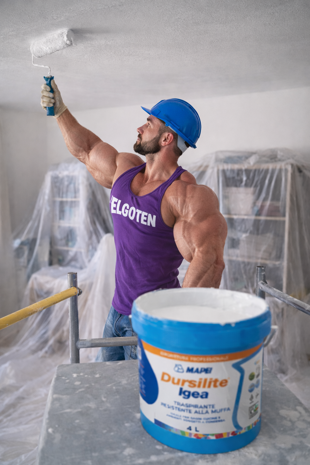MAPEI Dursilite Igea – Idropittura Antimuffa Traspirante per Interni | 4 L e 14 L