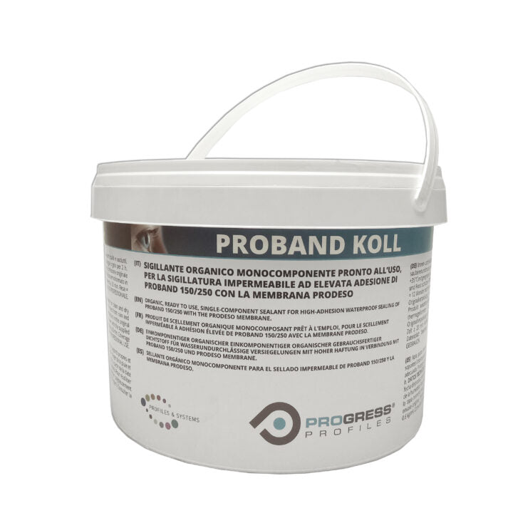 PROBAND KOLL AB 5+2,5 kg - Adesivo Bicomponente Impermeabile  – Colla per Nastro PROBAND 150/250 e Sistemi PRODESO