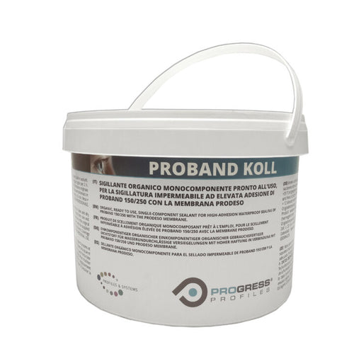 PROBAND KOLL AB 5+2,5 kg - Adesivo Bicomponente Impermeabile  – Colla per Nastro PROBAND 150/250 e Sistemi PRODESO