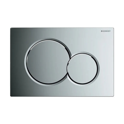 GEBERIT - Placca di comando cromata per cassette di scarico Geberit Sigma 8 - Sigma01 Round
