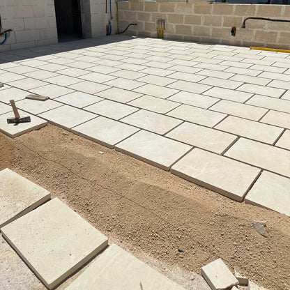 Pietra Leccese Grezza 4 cm – Chianca in Pietra Naturale per Pavimenti e Arredo