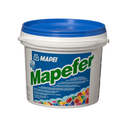 MAPEI Passivante Anticorrosivo Mapefer / Mapefer 1K Zero – Protezione Ferri d’Armatura per Ripristino Calcestruzzo