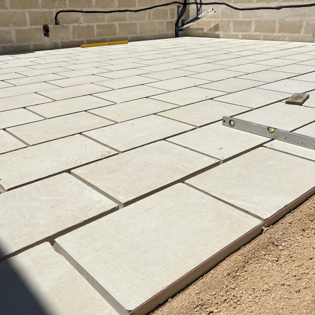 Pietra Leccese Grezza 4 cm – Chianca in Pietra Naturale per Pavimenti e Arredo