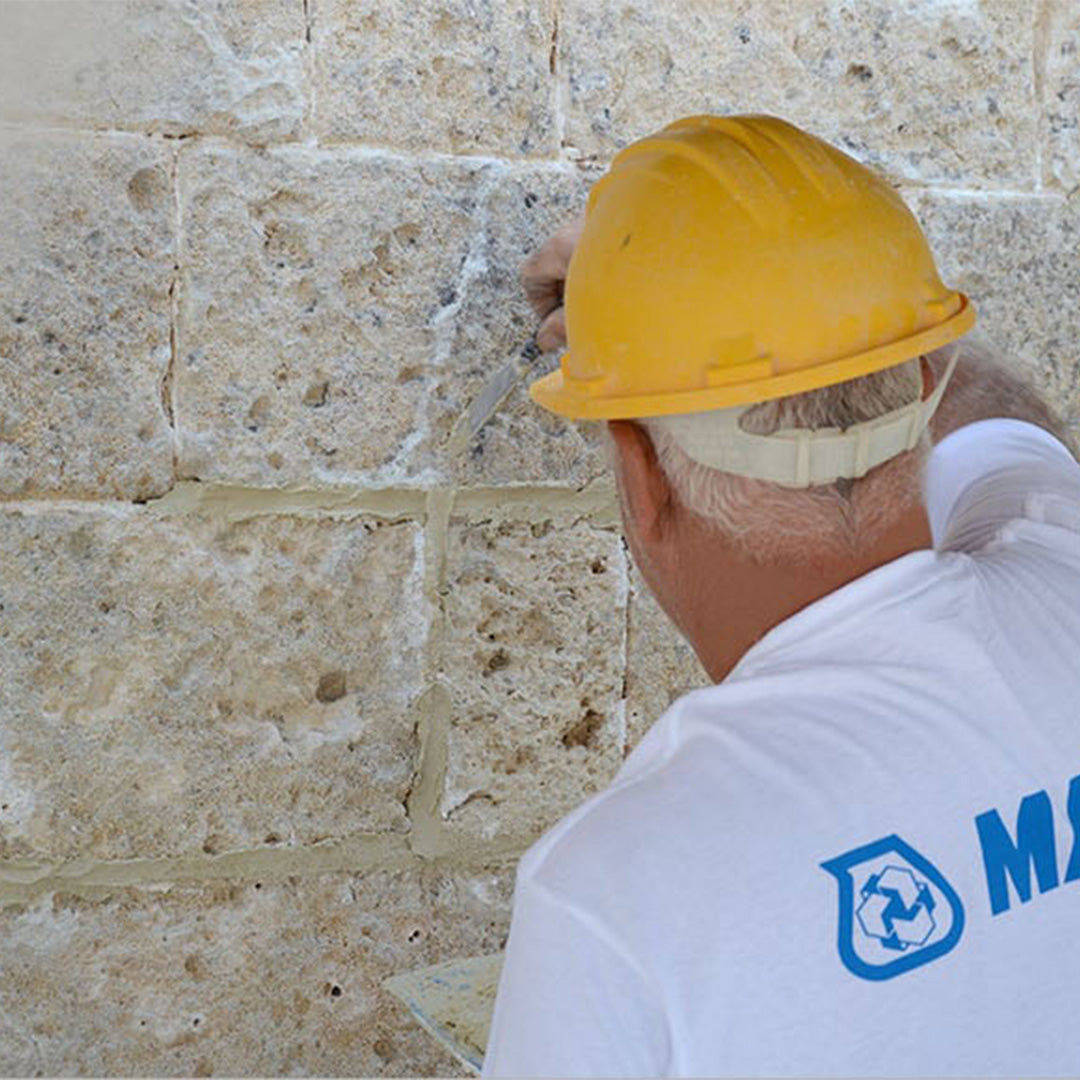 MAPEI - Mape-Antique Allettamento – Malta da Muratura a Base di Calce Idraulica Naturale per Restauro e Murature Faccia a Vista – Sacco da 25 kg