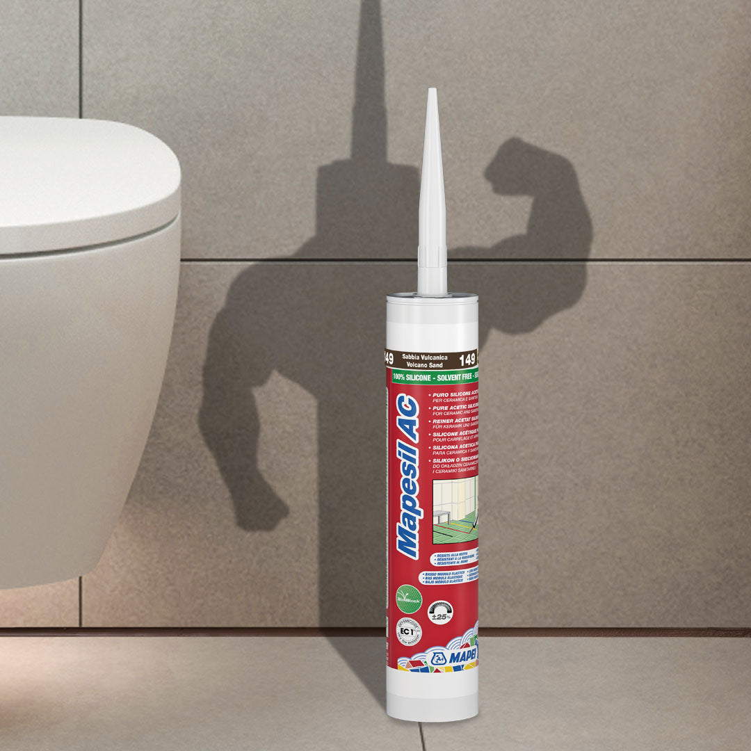 Mapei Mapesil AC – Mastic fongicide silicone pour joints de carrelage