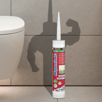 Mapei Mapesil AC – Mastic fongicide silicone pour joints de carrelage