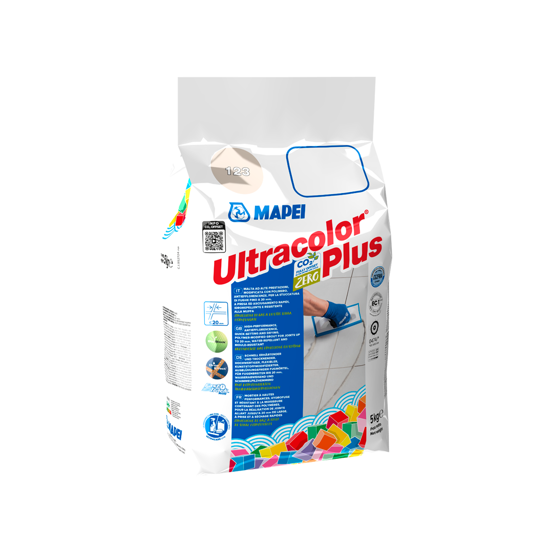 MAPEI Stucco Fughe Ultracolor Plus – Malta Cementizia Rapida Antimuffa Idrorepellente 2-20 mm