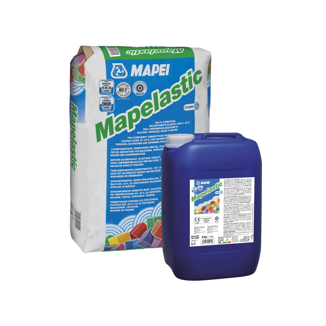 Mapei Mapelastic – Malta Cementizia Bicomponente Impermeabilizzante Elastico