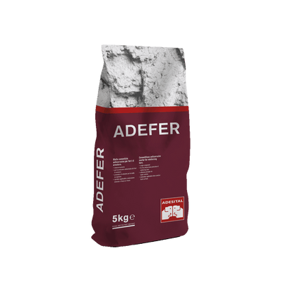 Adefer – Mortier de ciment monocomposant anticorrosion pour barres d'armature