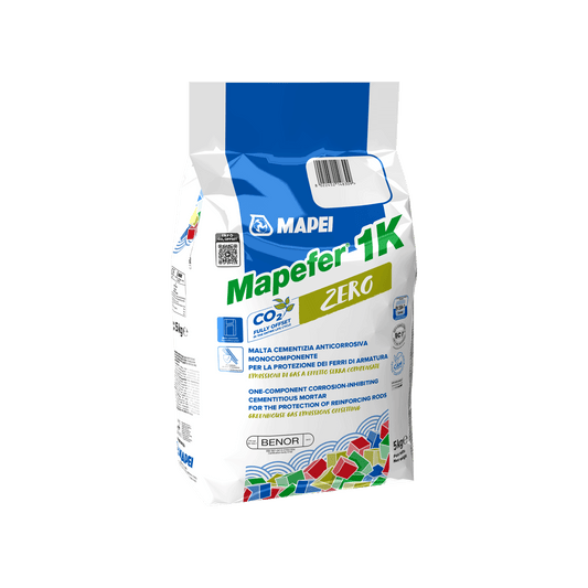MAPEI Passivante Anticorrosivo Mapefer / Mapefer 1K Zero – Protezione Ferri d’Armatura per Ripristino Calcestruzzo