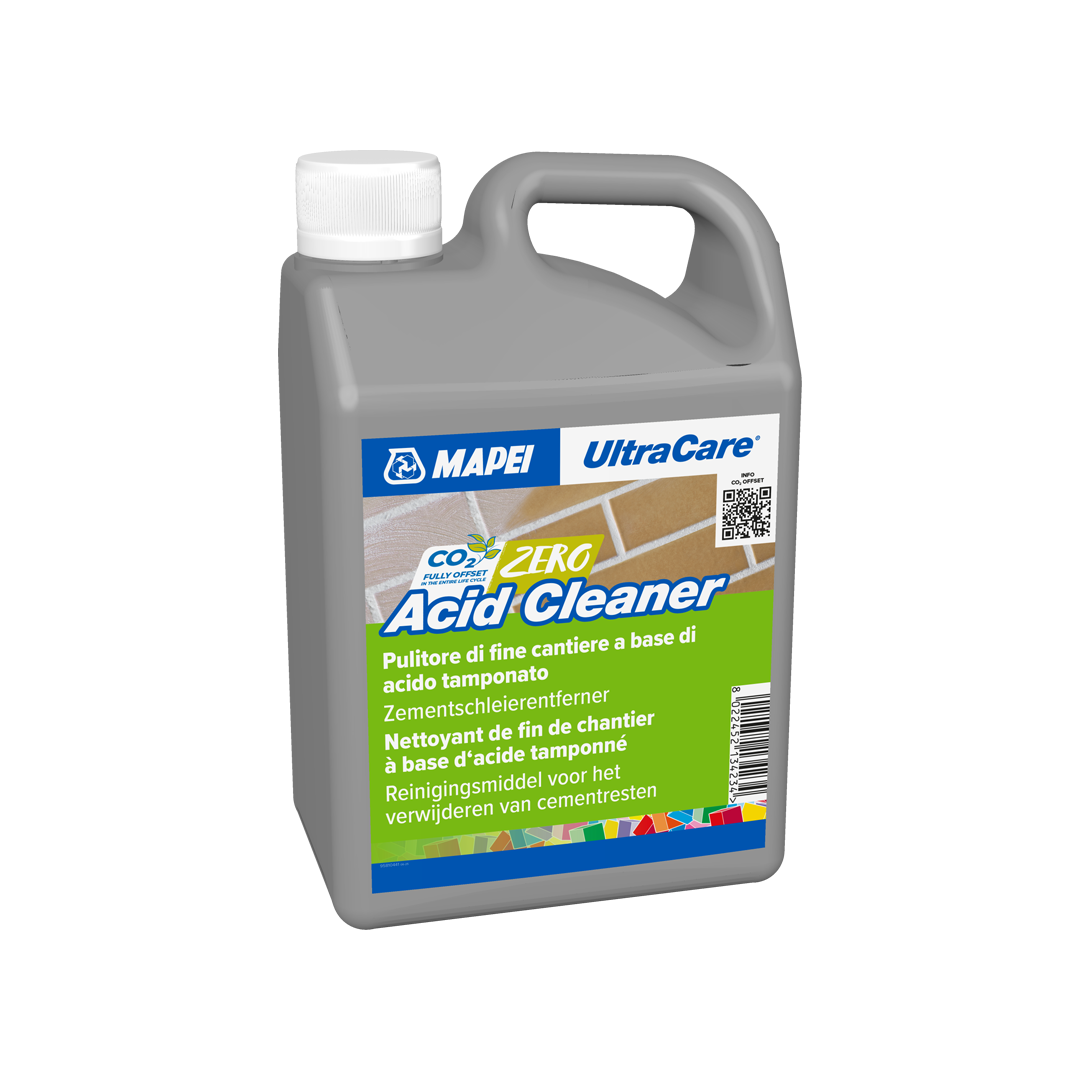 Mapei Ultracare Acid Cleaner – Pulitore Acido Concentrato per Residui Cementizi