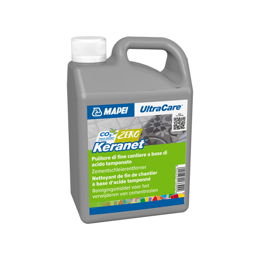 MAPEI Ultracare Keranet – Pulitore Acido Concentrato per Residui Cementizi