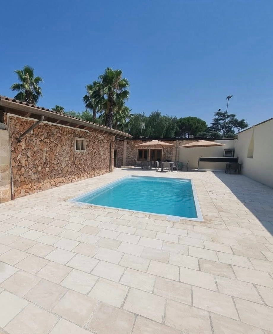 Pietra Leccese Grezza 4 cm – Chianca in Pietra Naturale per Pavimenti e Arredo