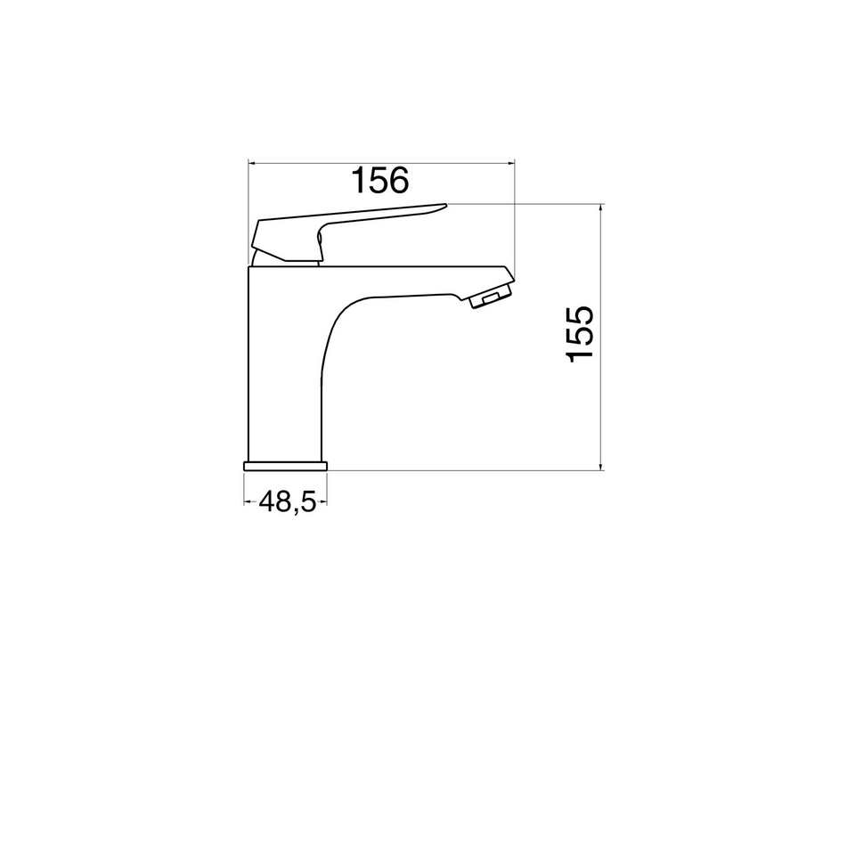 Set Miscelatori Lavabo + Bidet Cromati con Piletta Click Clack 1”1/4 - Serie DREAM