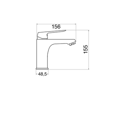 Set Miscelatori Lavabo + Bidet Cromati con Piletta Click Clack 1”1/4 - Serie DREAM
