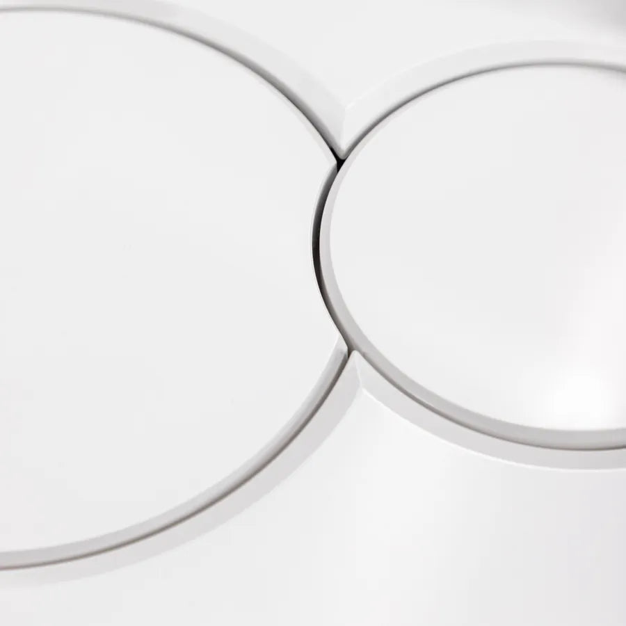 GEBERIT - Placca di comando bianca per cassette di scarico Geberit Sigma 8 - Sigma01 Round