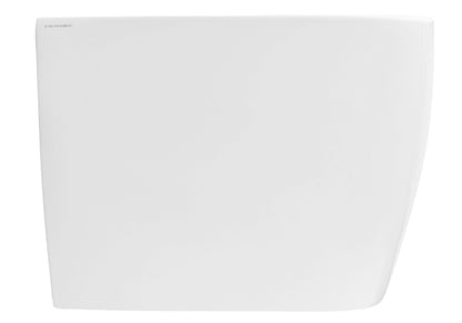 SCARABEO MOON Bidet a Terra Filo Parete 55x36 cm – Bidet Monoforo in Ceramica Bianca