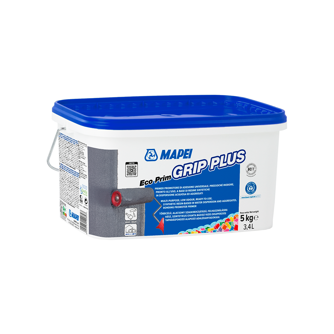 MAPEI Eco Prim Grip Plus – Primer acrilico ad alta adesione per superfici difficili
