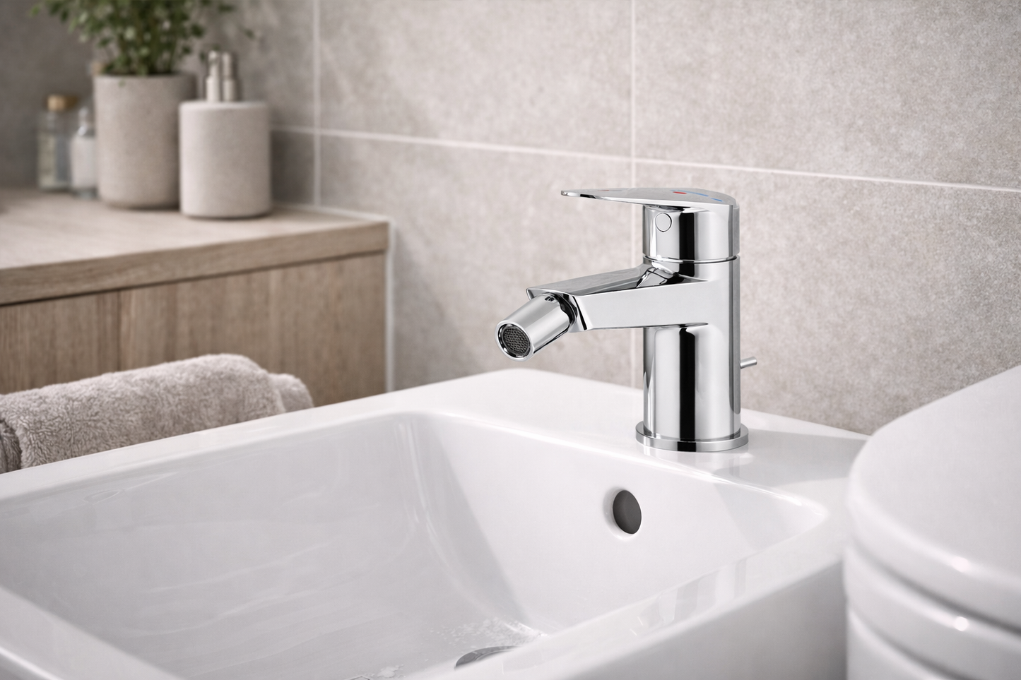 NOBILI serie Blues - Miscelatore Bidet Monocomando Cromo Lucido