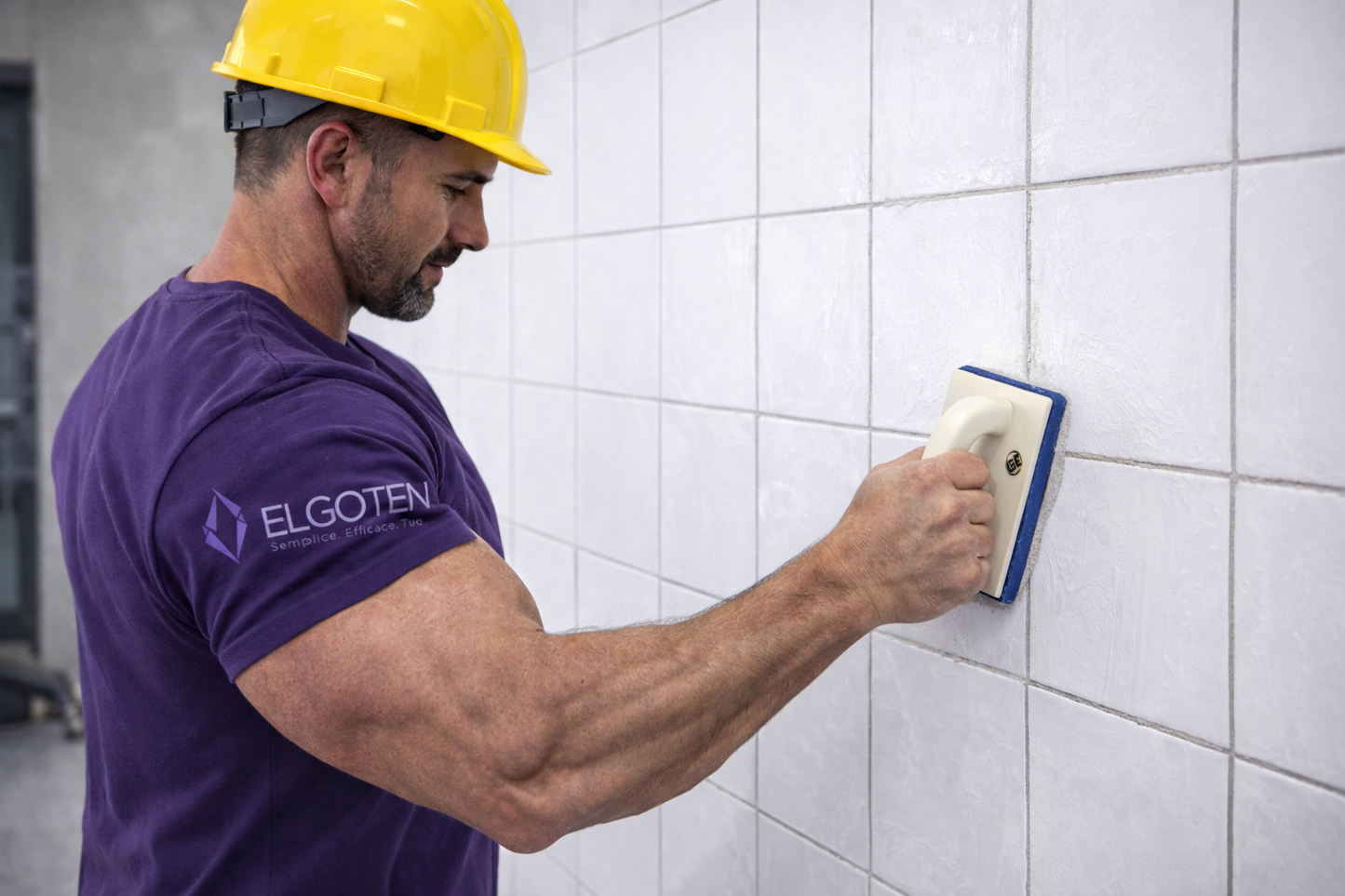 Frattone Stendi Boiacca in Gomma PAVAN PARA Blu 864 – Per Fugatura e Pulizia Piastrelle