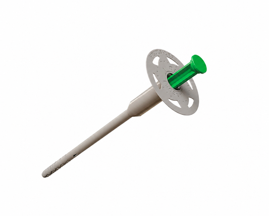 ISOX Friulsider - Tassello per Cappotto Termico EPS XPS  – Fissaggio Pannelli Isolanti con Chiodo in Plastica