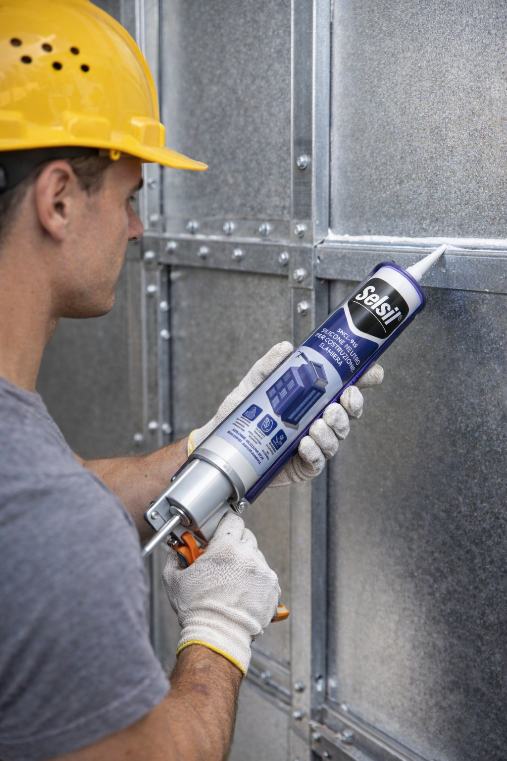 Selsil - Silicone Neutro per Lattoneria SNCL-915