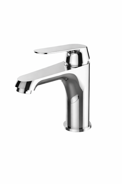 Miscelatore Lavabo Cromato con Piletta Click-Clack 1”1/4 e Flessibili – Serie DREAM