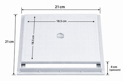 Couvercle de regard à cadre standard – Inspection interne et externe