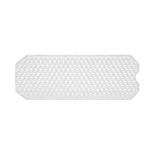 Tappeto Antiscivolo per Vasca da Bagno in PVC Trasparente 104x40 cm