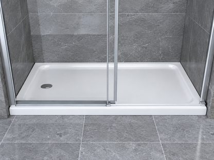Nicchia doccia 140 cm scorrevole vetro 8mm trasparente h195 | Lotus