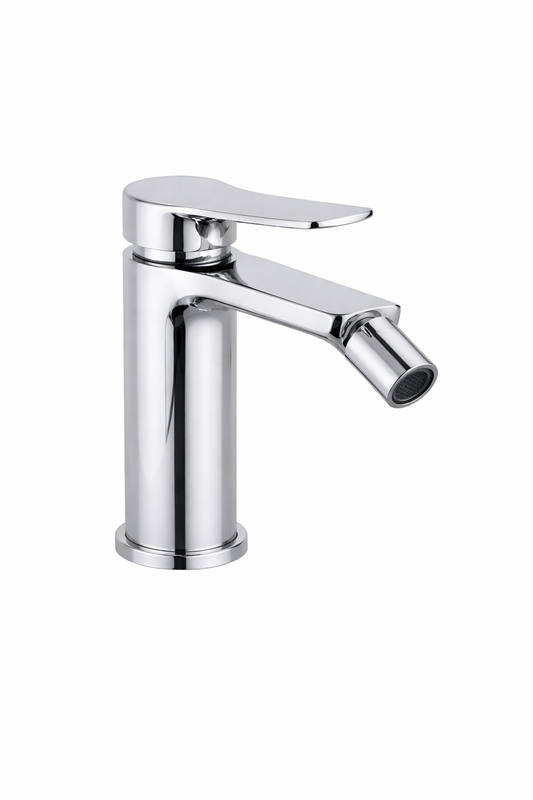 Miscelatore Bidet Cromato con Piletta Click Clack 1”1/4 e Flessibili – Serie LM