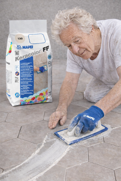 MAPEI Stucco Fughe Keracolor FF – Malta Cementizia per Fughe Fini 0-6 mm per Pavimenti e Rivestimenti