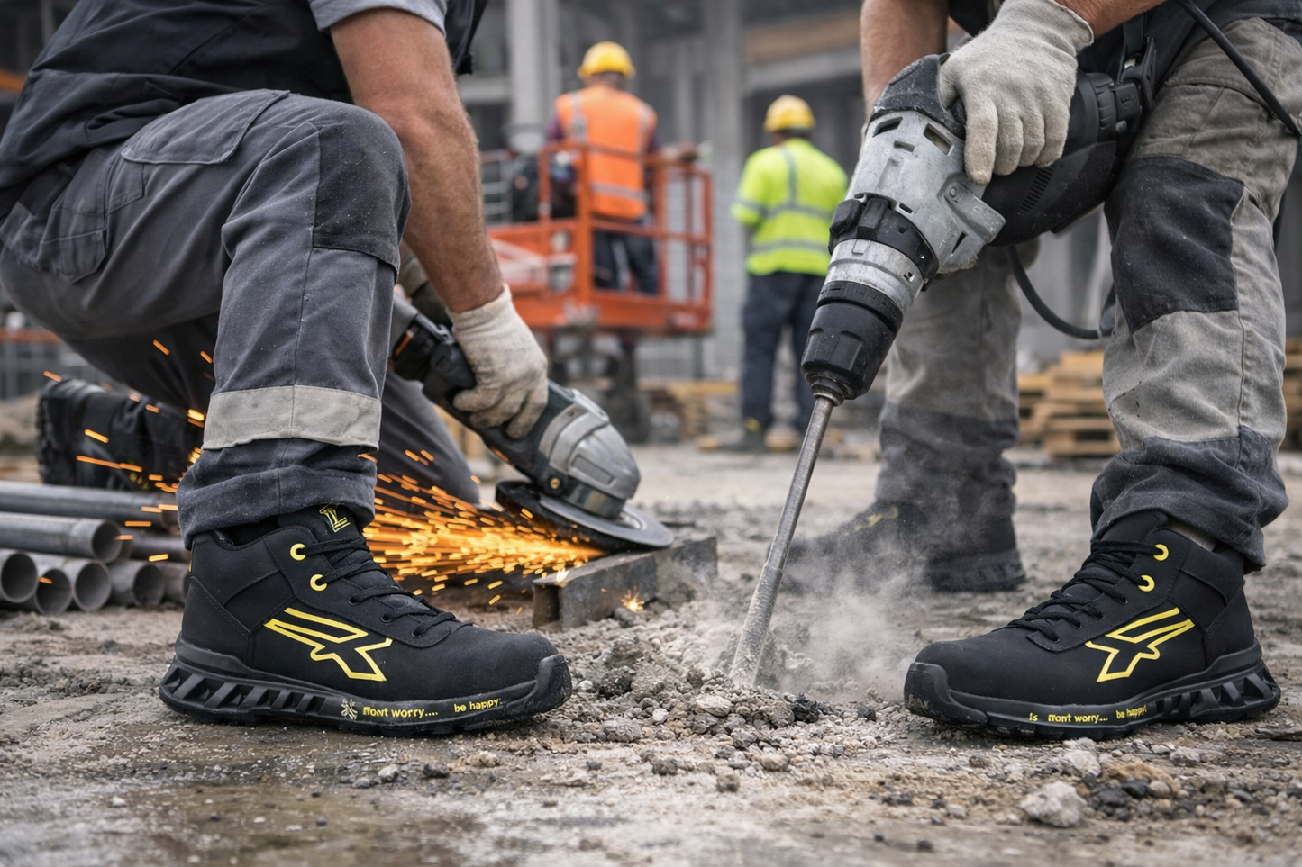 U-Power Nelson-14 – Scarpe Antinfortunistiche da Lavoro con Puntale e Suola SRC