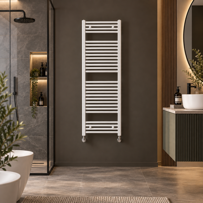 Zehnder - Termoarredo Scaldasalviette 1469x450 Bianco Interasse 400 | Aura
