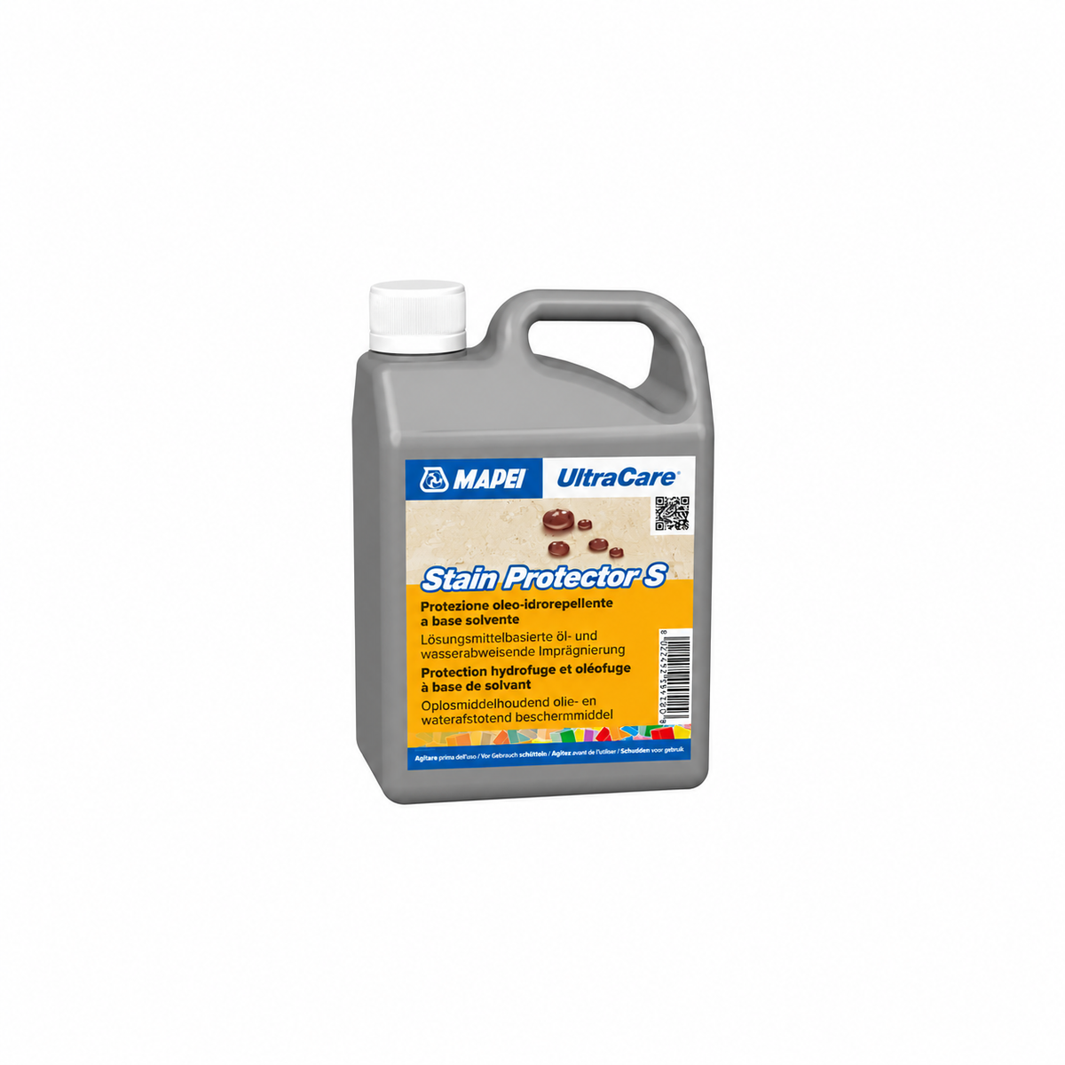 Mapei UltraCare Stain Protector S - Protettivo Antimacchia Idro-Oleorepellente a Base Solvente