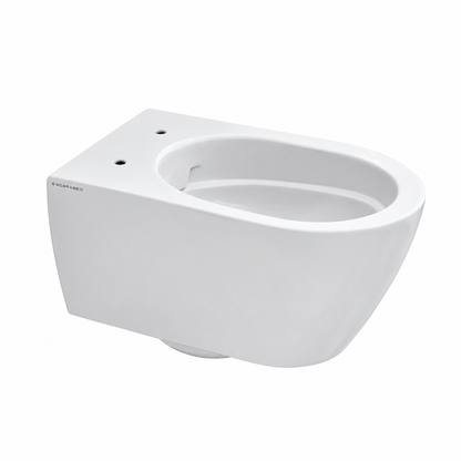 Vaso WC Sospeso Scarabeo Moon Clean Flush 50,5x36 cm – Senza Brida con Sedile Incluso