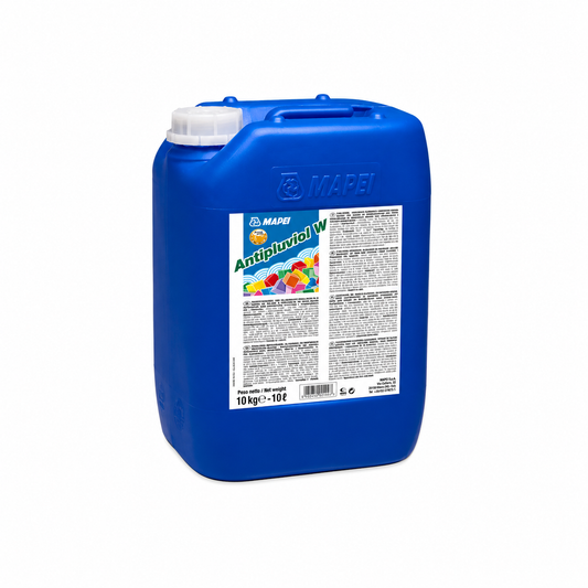 MAPEI - Antipluviol W – Impregnante Idrorepellente Traspirante per Facciate, Pietra, Mattoni e Intonaci – Protettivo Incolore Antipioggia