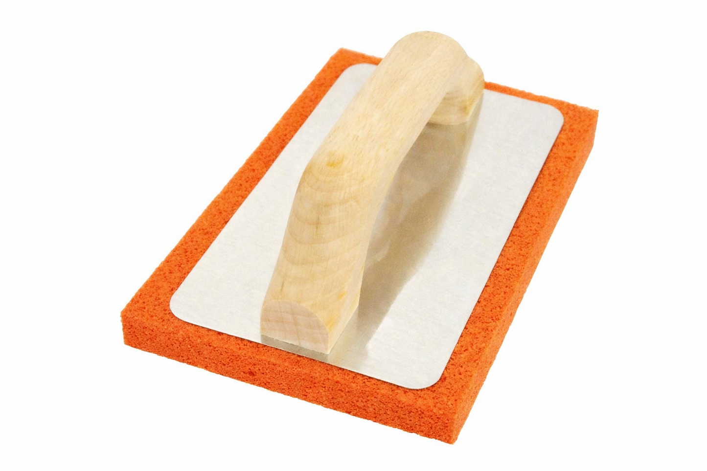 Frattone Alluminio-Gomma 140×220 mm – Con Manico in Legno