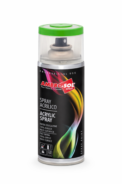 AMBROSOL Spray acrylique multi-usages 400 ml – Émail acrylique professionnel à séchage rapide
