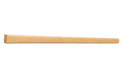 Manico per Zappa in Legno di Faggio 110 cm – Occhio Rettangolare 3,5x4,5 cm